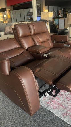 Knightington Power Electric Recliner Electric Reclining Sofa Reclining Loveseat couch color options Only $39 down payment 👉 Please ask Jon Green for