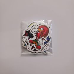Sonic The Hedgehog 25 Piece Stickers 