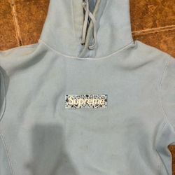 Supreme Bandana Box Logo Hoodie Size L