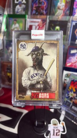 Project 70 Babe Ruth  (the goat )
