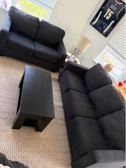 Couch and Love Seat Set