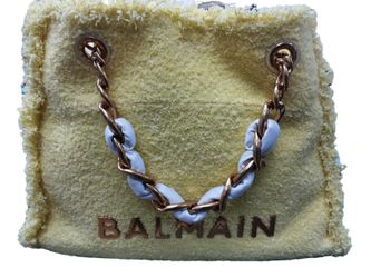 Balmain Cn4ff827 Yellow Purse / Handbag