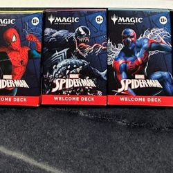 SDCC25 Magic The Gathering Spiderman Welcome Starter Deck