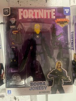 Fortnite Legendary Series Scuba Jonesy Action Figure Jazwares - BRAND NEW