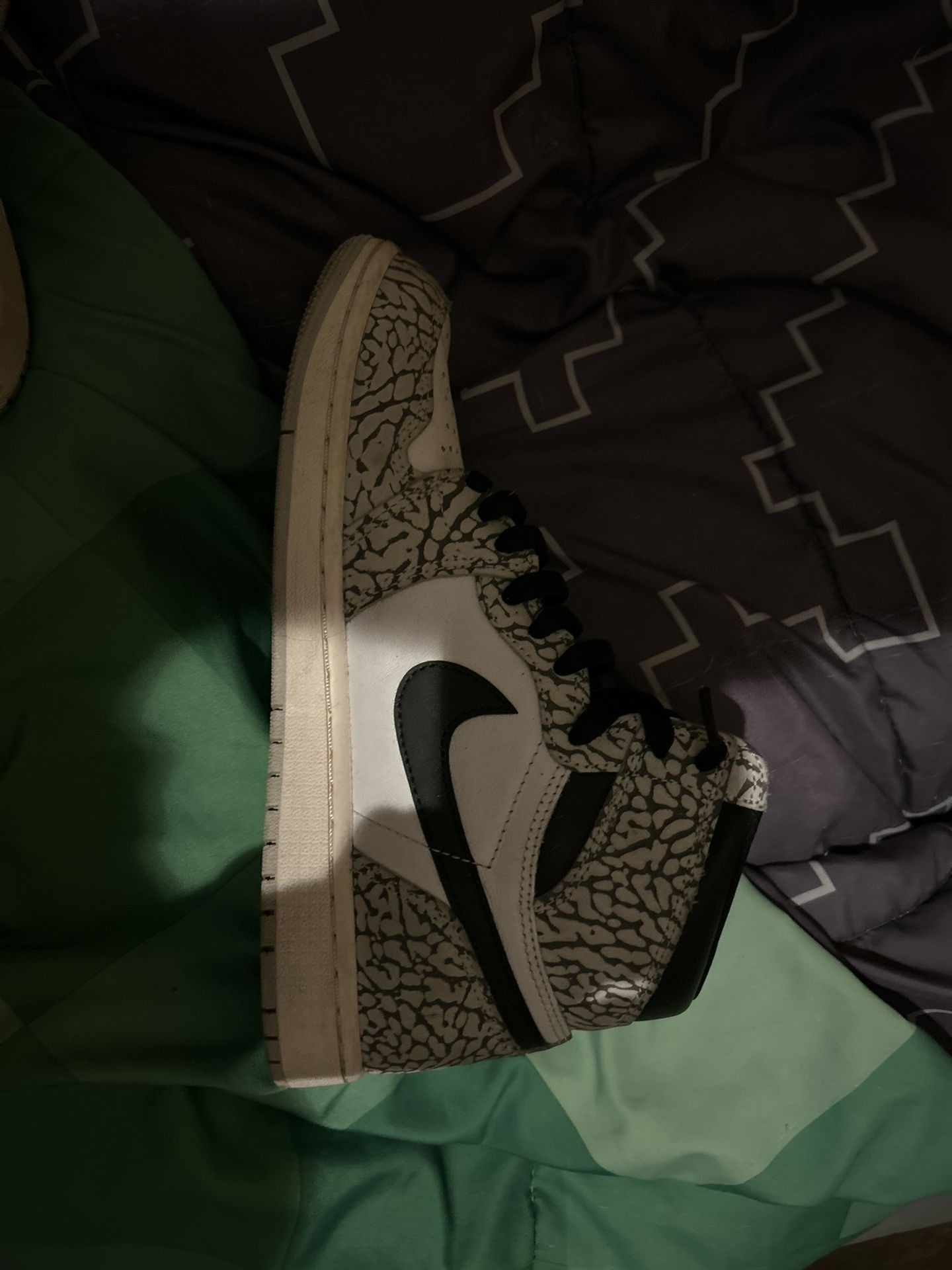 Jordan 1 white Cements