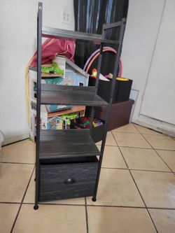 Shelf with drawer