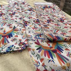 17 Colorful Bird Theme Table Runners, Table Cloth Topper, Perfect For Party Decor, Weddings, Graduation, Very festive