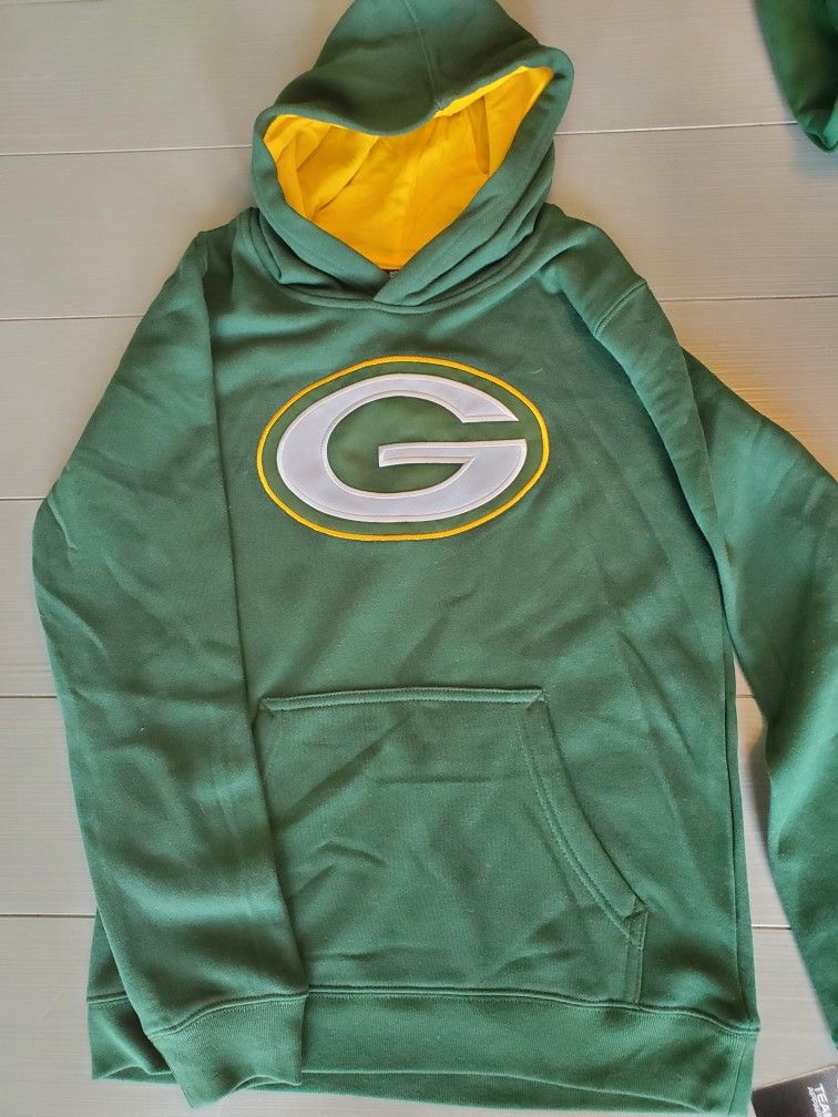 NFL Green Bay Packers Youth Hoodie Large