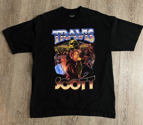 SCAM LIKELY TRAVIS SCOTT Shirt Size L 