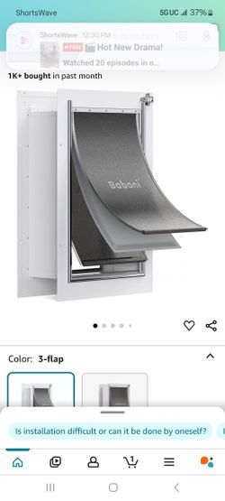 New Large Dog Door