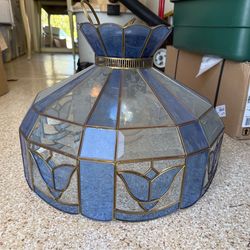 20 in blue Tiffany style Ceiling lamp