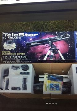 MEADE Telestar Digital DS-114EC SATURN Telescope with Autostar Computer Controller