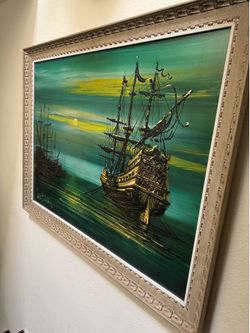 Original oil painting by LEE Burr