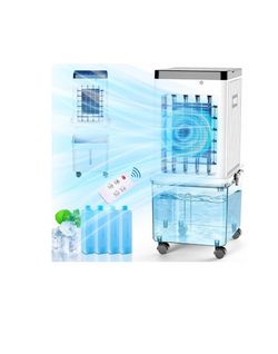 OEARE Portable Air Conditioner - 6L, 3-In-1 Cooler Fan, 12H Timer