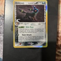 Umbreon Pokemon Delta 