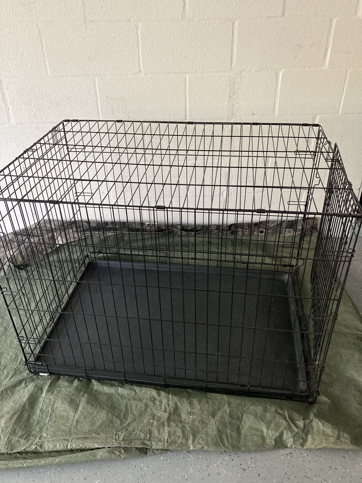 Dog Crate and 2 Beds
