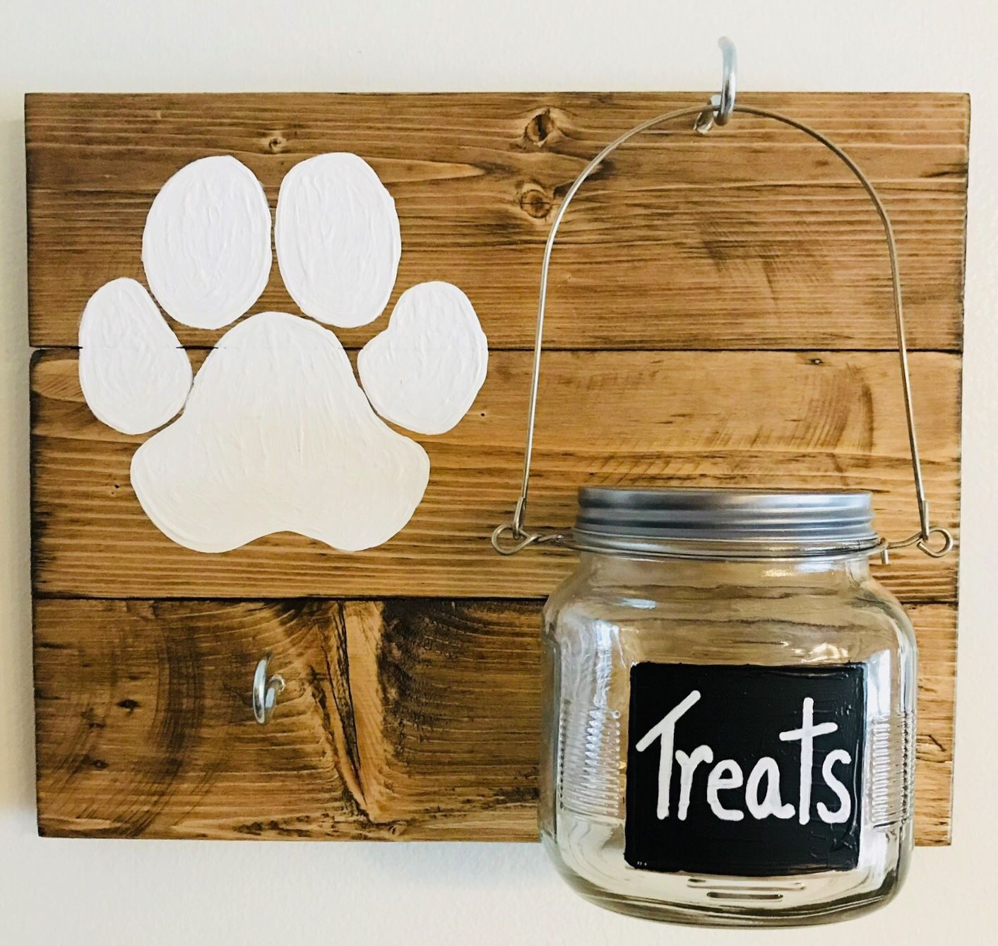 Leash and treat holder- dog or cat