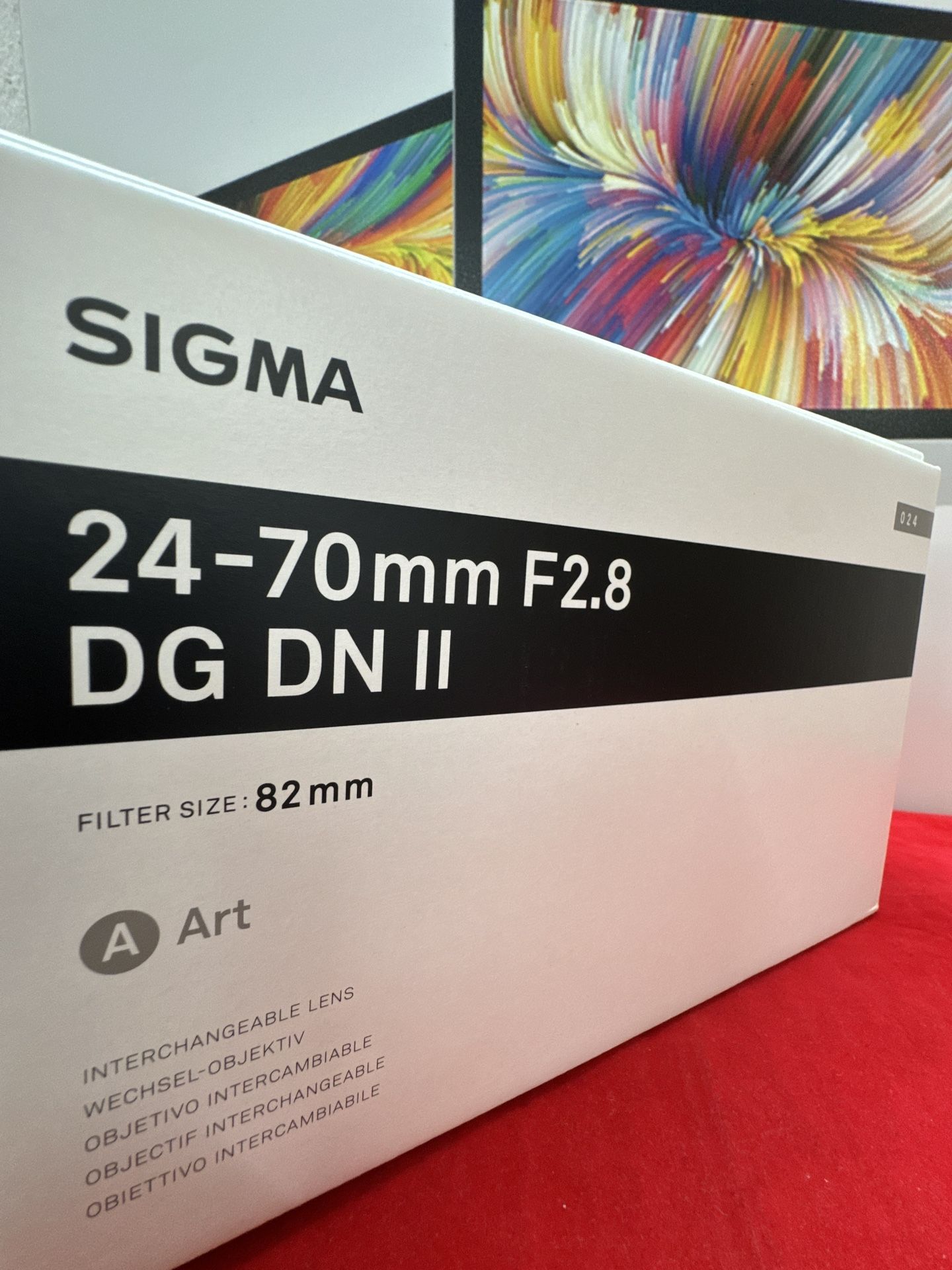 Sigma 24-70 F2.8 DG DN II For Sony E Mount Full Frame