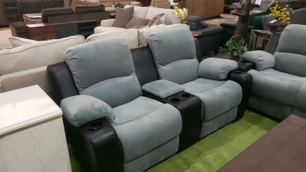 Recliner sofa & loveseat