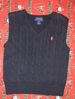 Boy’s Ralph Lauren sweater vest, size 3T