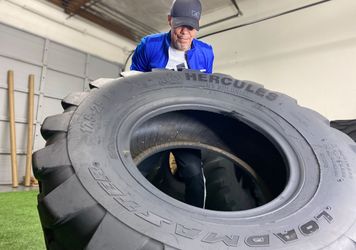 CrossFit Tractor Tires for fitness training!