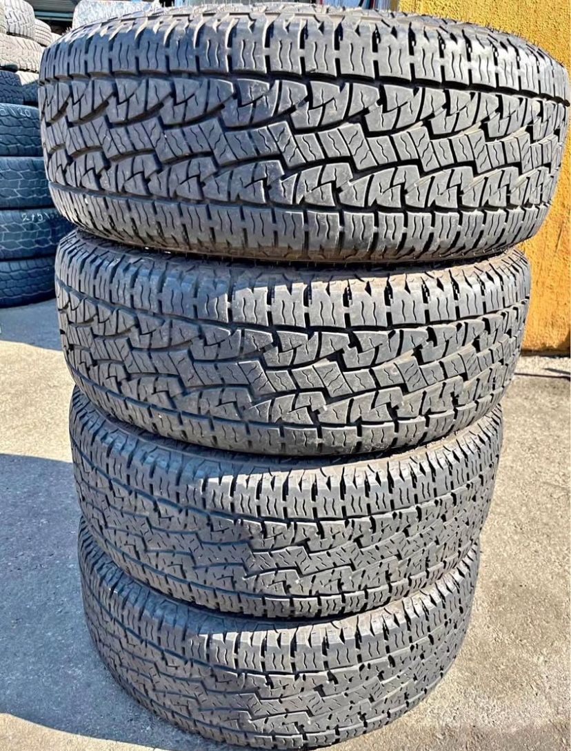 265/65r18 Goodyear Tires Cón 80% De Vida Las 4