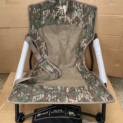 New Other NWTF Vanish Low Profile Outdoor Turkey Chair With Carrying Bag, Camo