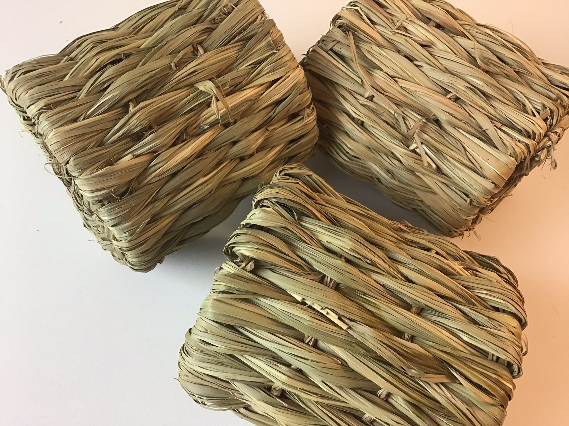 Timothy Hay Hut Small Animal Hut New Set of 3
