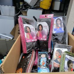 Brand New Wigs In The Packages Galore Take One Or Take Them All