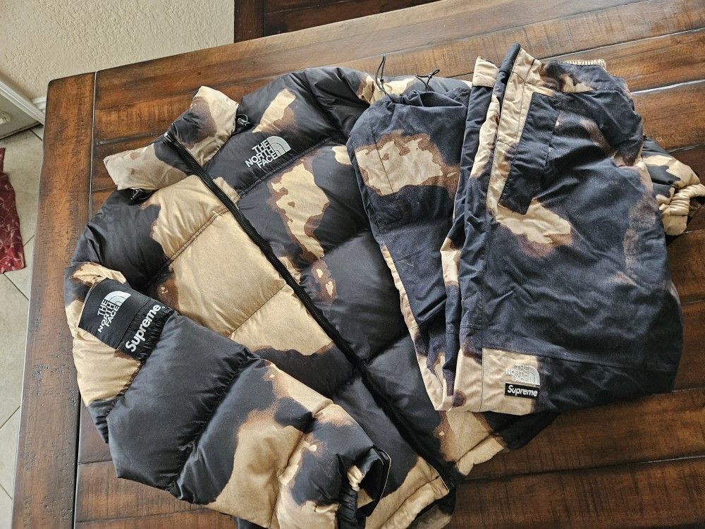 Supreme The North Face Bleached Nupste & Pants