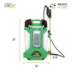 FlowZone Typhoon 3 Backpack Sprayer + Battery – Ready to Work