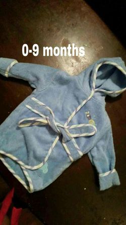 Toddler boy robe