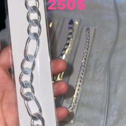 Bracelets And Chains Real Silver925