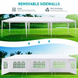 10x30 Party Tent with Removable Sidewalls Heavy Duty Outdoor Large Canopy Tents Outside Carpas para Fiestas for Parties Backyard Events Patio Weddin