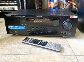 Yamaha BLUETOOTH, HDMI (90w x 5) Receiver + Remote