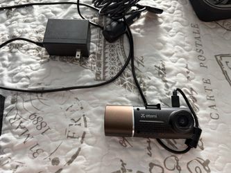 Front and rear plug in car camera