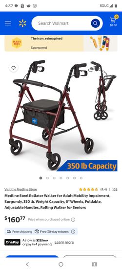 Medline mobility walker
