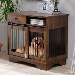 43" Dog Cage for Small/Medium Dogs