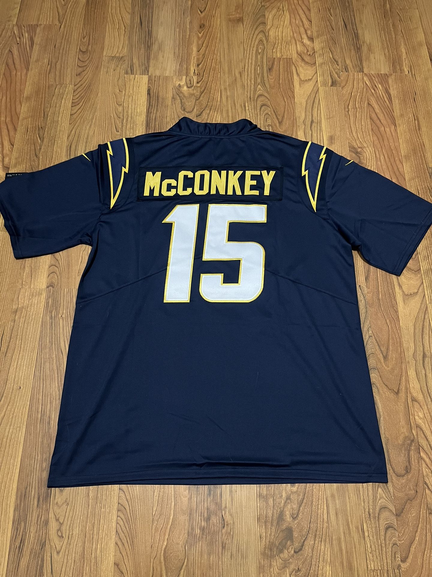 Ladd McConkey Los Angeles Chargers Jersey – Men's Light Blue Stitched Football Jersey (Brand New With Tags)