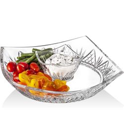 Godinger Dublin 4-piece Relish Server Serving Tray Set