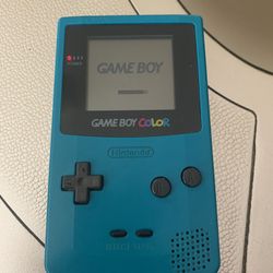 Blue Nintendo Gameboy Color (No Sound) Tested