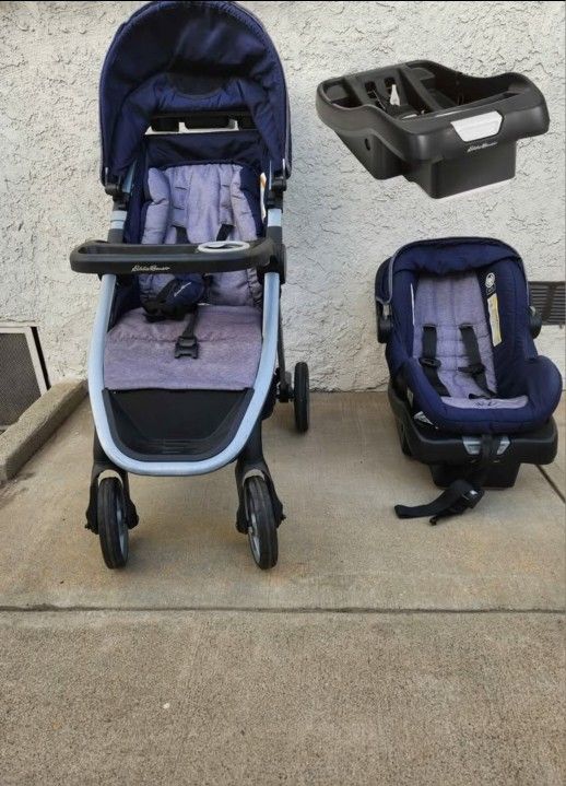 Infant Car Seat Stroller Set, 2 Bases