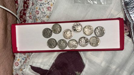 Silver Indian Head Nickels 1920s-1930s