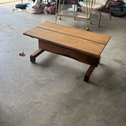 Handmade Wooden Coffee Table 