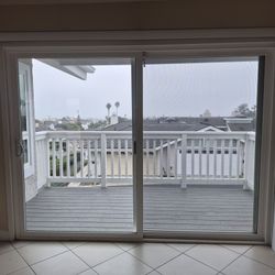 Vinyl and Sliding Door