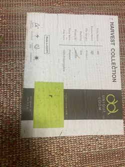 6’ x 8’ Polyester rug
