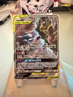 Garchomp and Giratina GX black star promo
