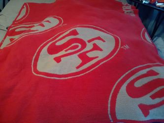 San Francisco 49ers Throw Blanket
