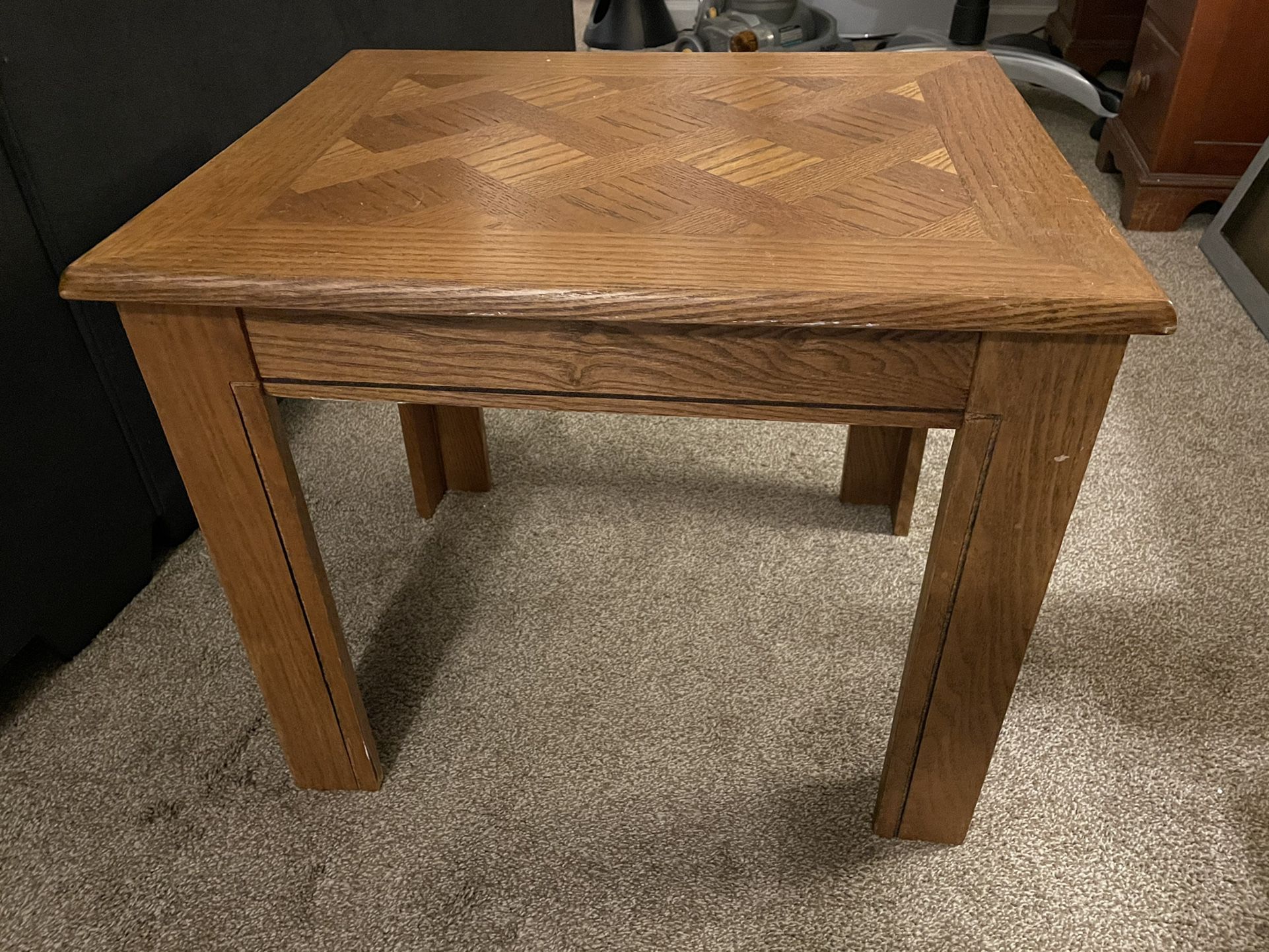 End Table And TV Stand 