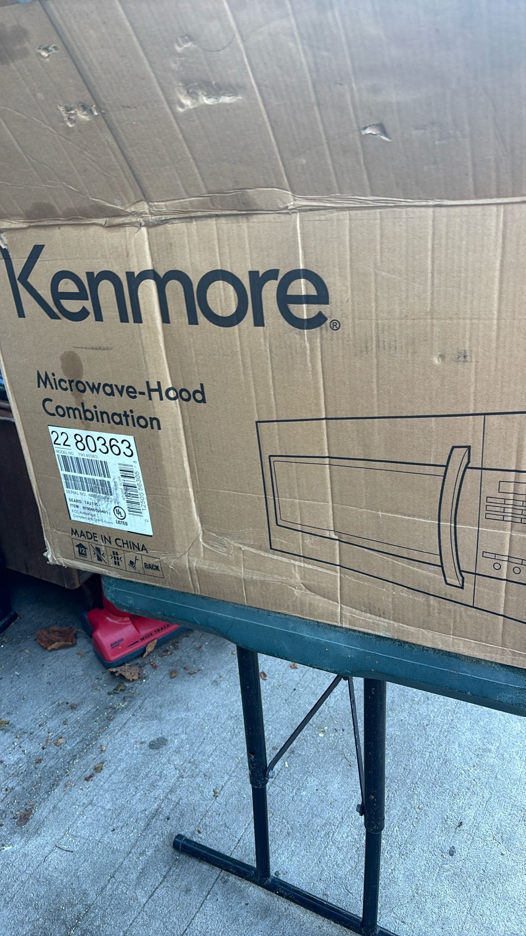 Le more microwave Hood combinación